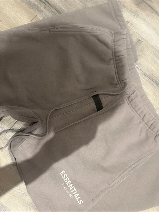 Essentials Pants - Essentials Sweatshorts in Muted Taupe